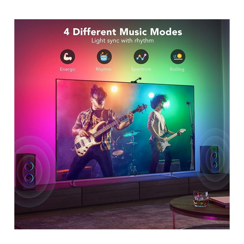 Govee Immersion TV Strip Lights (3.6M) With Camera (Wifi+Bluetooth) - H6199 Govee Immersion TV Strip Lights (3.6M) With Camera (Wifi+Bluetooth) - H6199